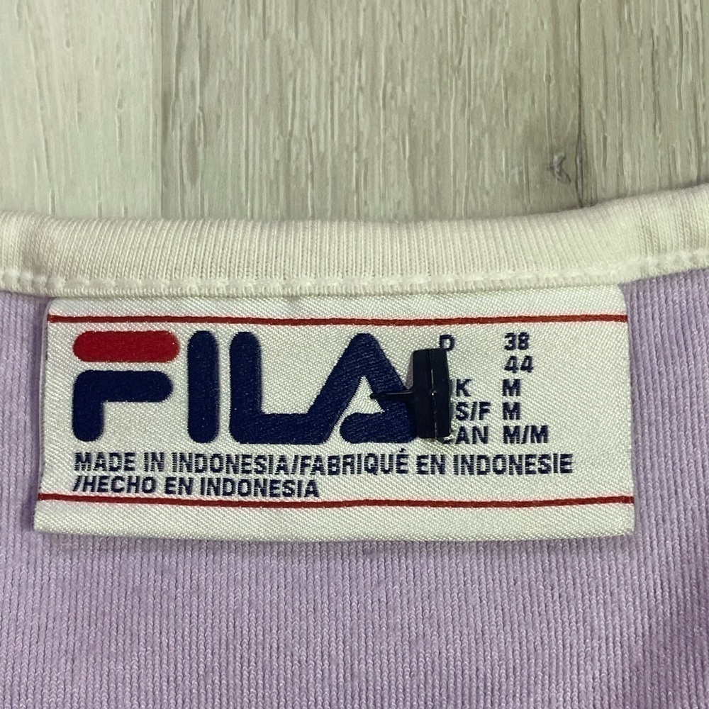 Fila Dylana Lavender Velour Camisole Dress, size M - Picture 8 of 10